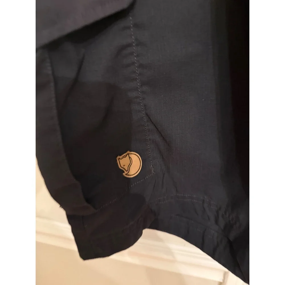 Fjallraven Barents Pro Shorts Mens 42 G-1000 Cargo Hiking Trekking Grey Black